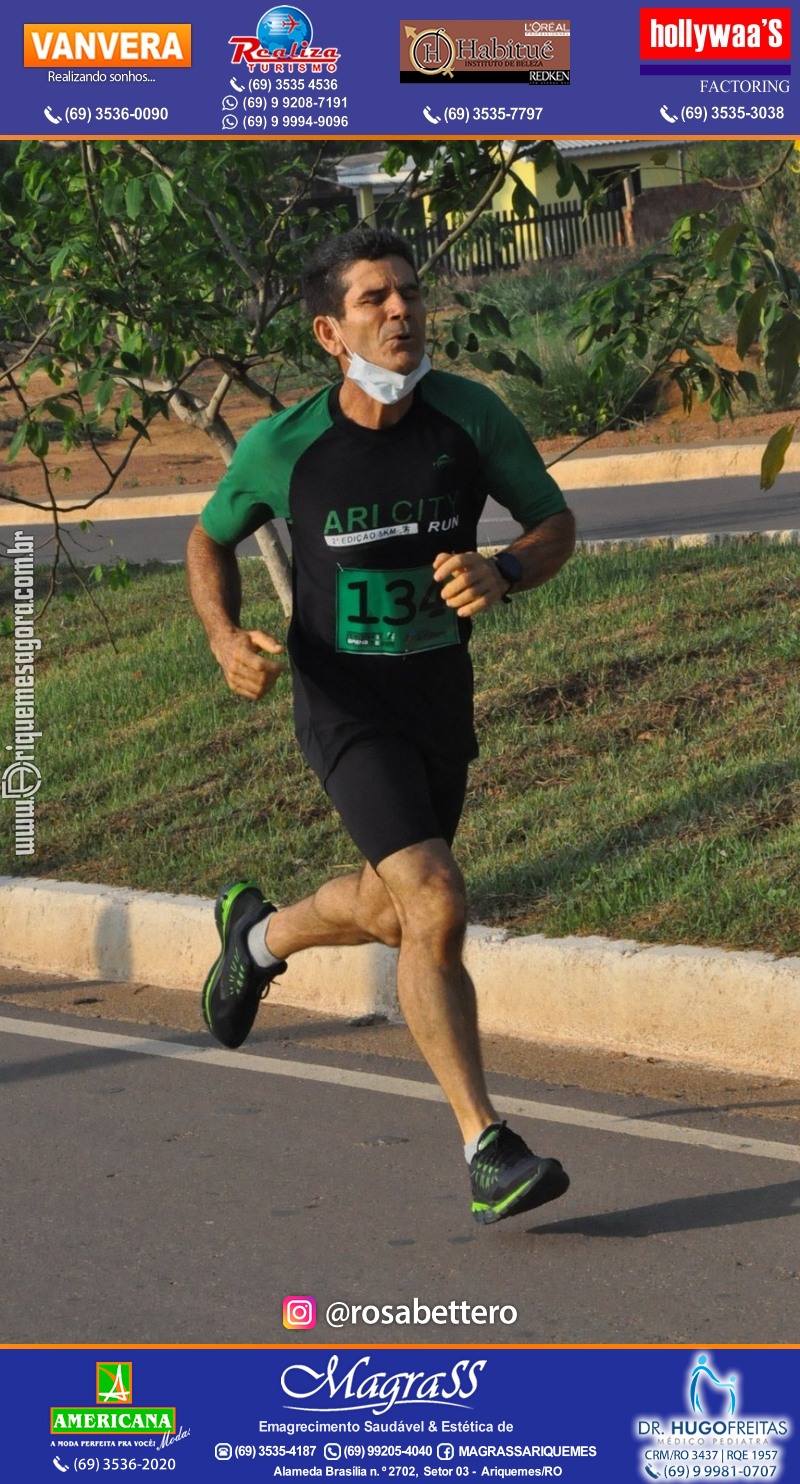 2°Edição da CORRIDA DE RUA ARI CITY RUN em Ariquemes