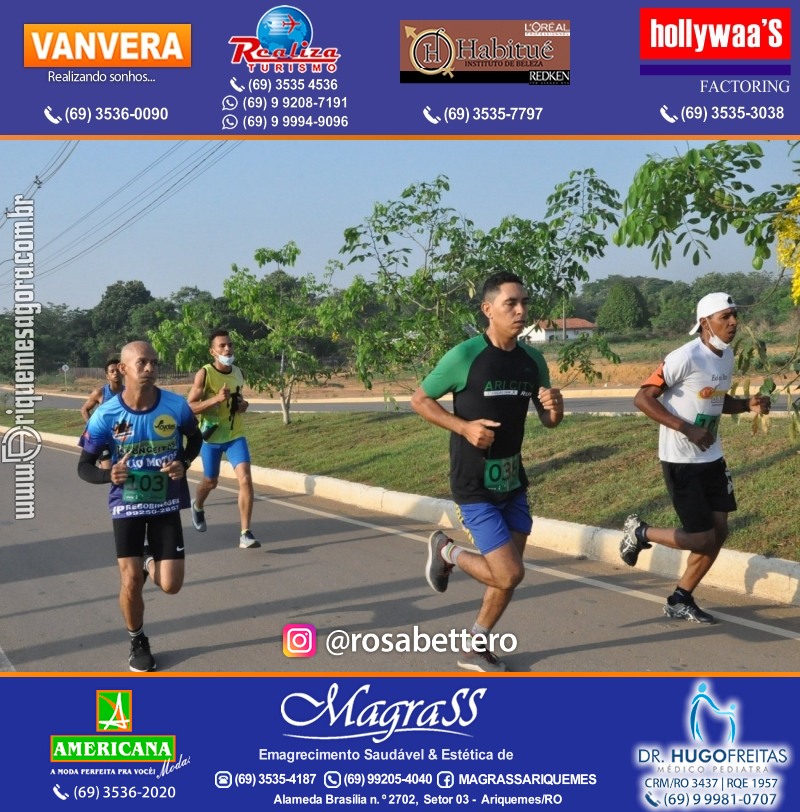 2°Edição da CORRIDA DE RUA ARI CITY RUN em Ariquemes