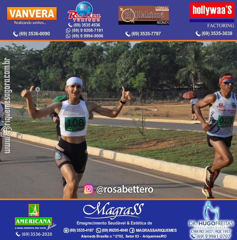 2°Edição da CORRIDA DE RUA ARI CITY RUN em Ariquemes