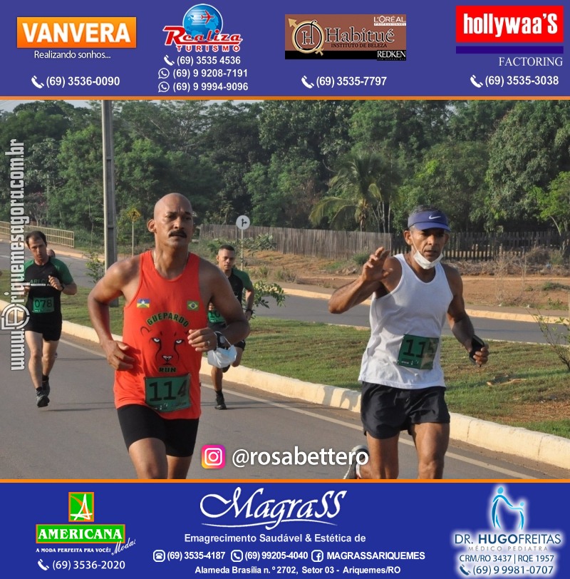 2°Edição da CORRIDA DE RUA ARI CITY RUN em Ariquemes