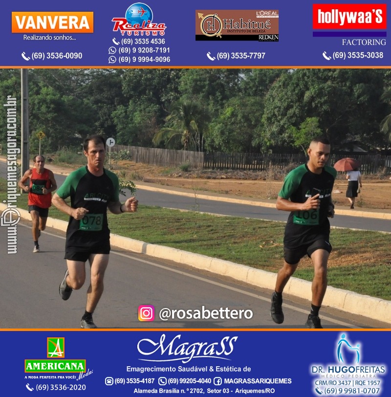 2°Edição da CORRIDA DE RUA ARI CITY RUN em Ariquemes