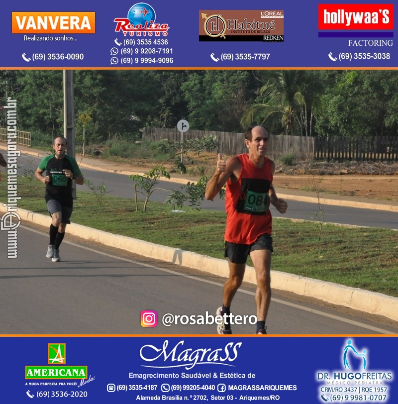 2°Edição da CORRIDA DE RUA ARI CITY RUN em Ariquemes
