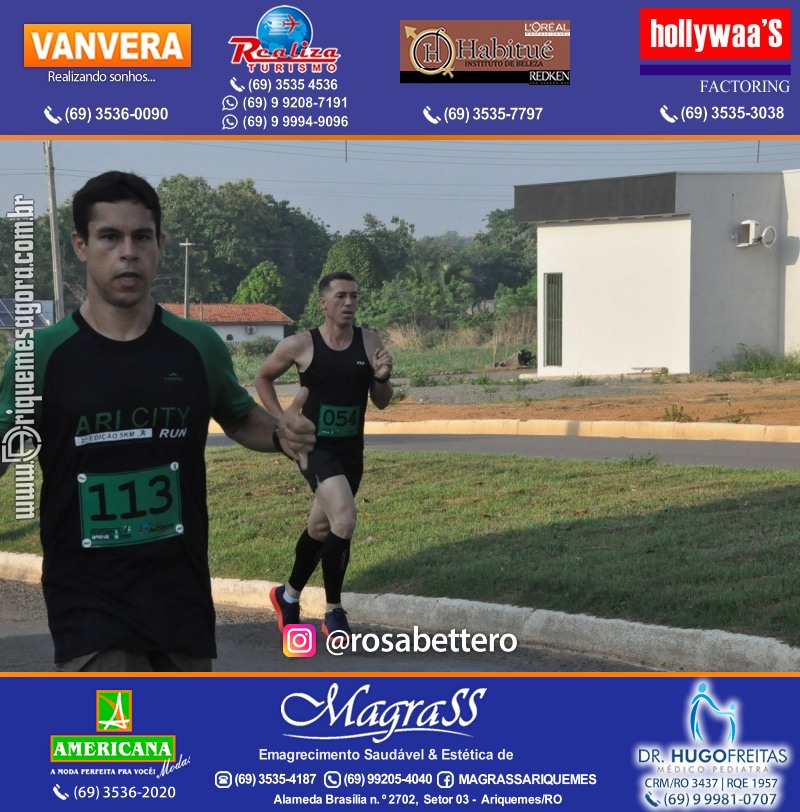 2°Edição da CORRIDA DE RUA ARI CITY RUN em Ariquemes
