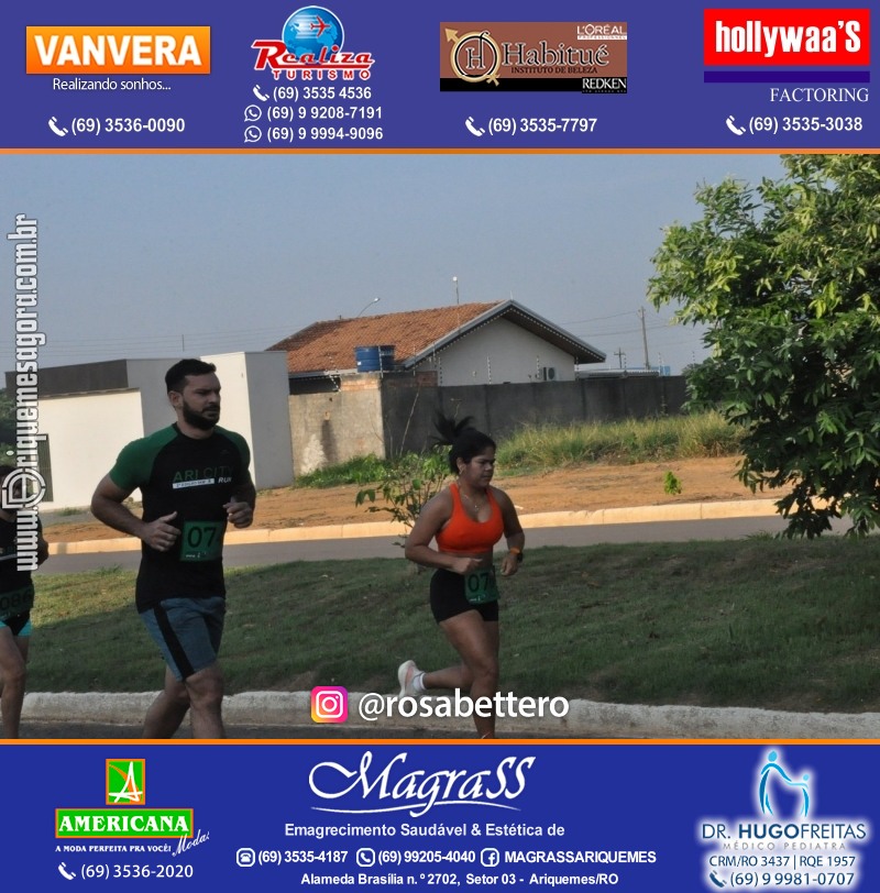 2°Edição da CORRIDA DE RUA ARI CITY RUN em Ariquemes