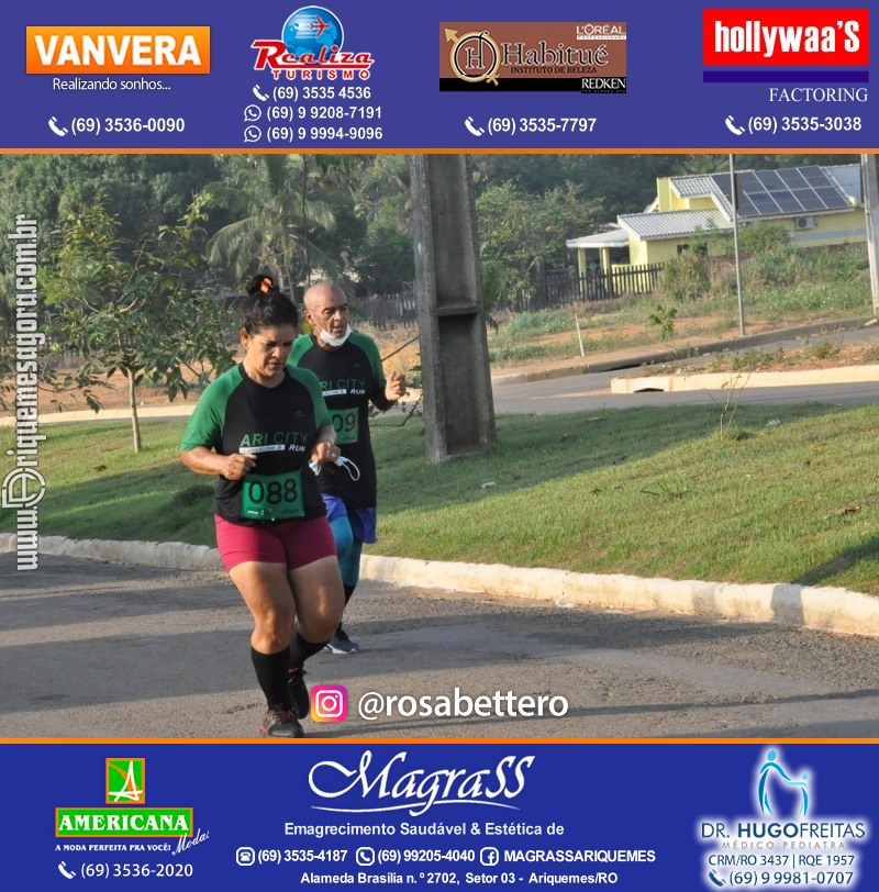 2°Edição da CORRIDA DE RUA ARI CITY RUN em Ariquemes