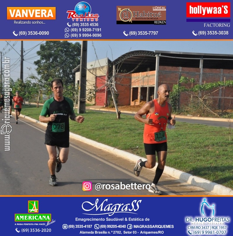 2°Edição da CORRIDA DE RUA ARI CITY RUN em Ariquemes