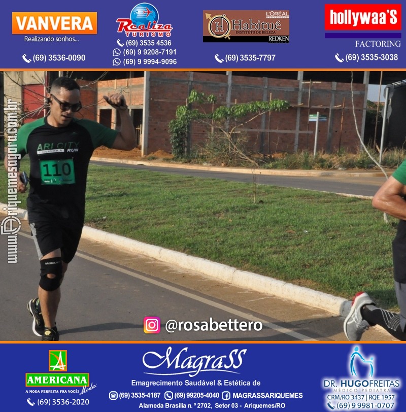 2°Edição da CORRIDA DE RUA ARI CITY RUN em Ariquemes