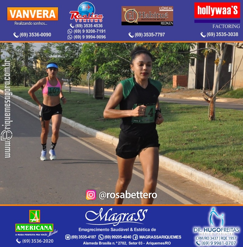 2°Edição da CORRIDA DE RUA ARI CITY RUN em Ariquemes