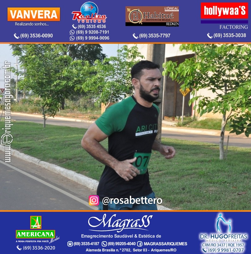2°Edição da CORRIDA DE RUA ARI CITY RUN em Ariquemes