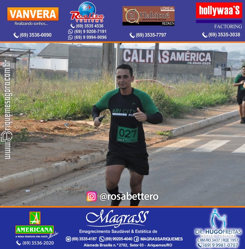 2°Edição da CORRIDA DE RUA ARI CITY RUN em Ariquemes