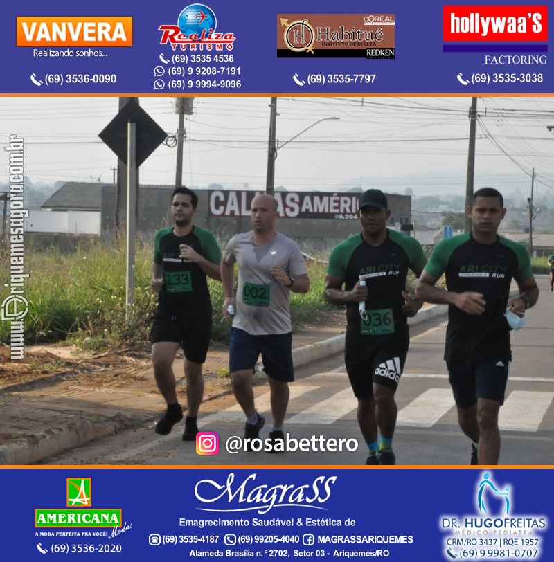 2°Edição da CORRIDA DE RUA ARI CITY RUN em Ariquemes