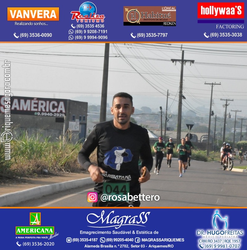 2°Edição da CORRIDA DE RUA ARI CITY RUN em Ariquemes