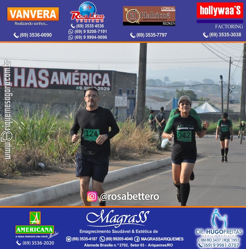 2°Edição da CORRIDA DE RUA ARI CITY RUN em Ariquemes