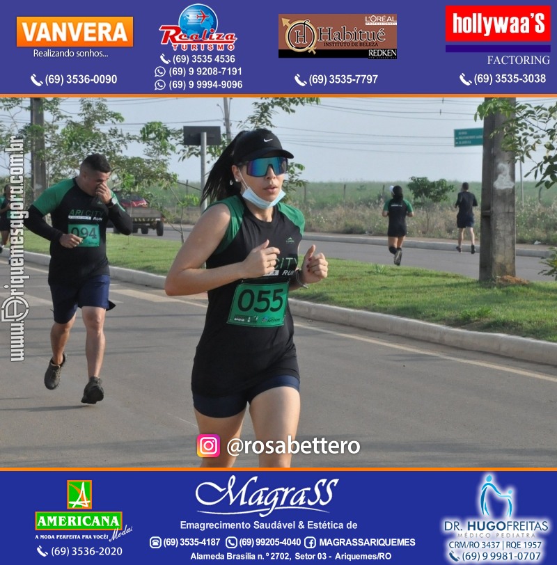 2°Edição da CORRIDA DE RUA ARI CITY RUN em Ariquemes