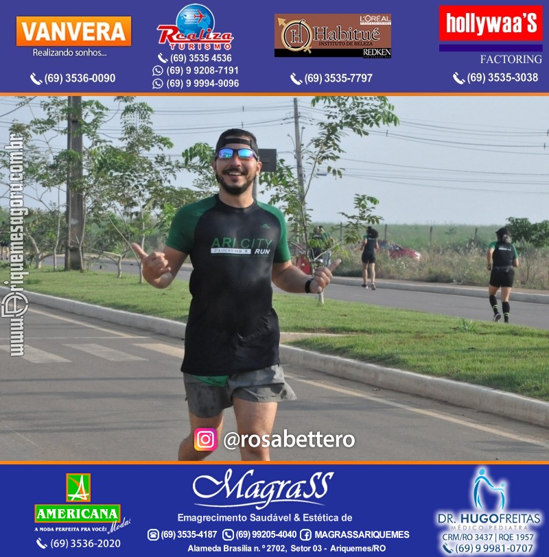 2°Edição da CORRIDA DE RUA ARI CITY RUN em Ariquemes