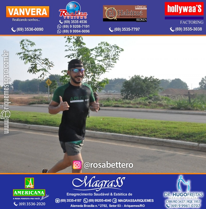 2°Edição da CORRIDA DE RUA ARI CITY RUN em Ariquemes