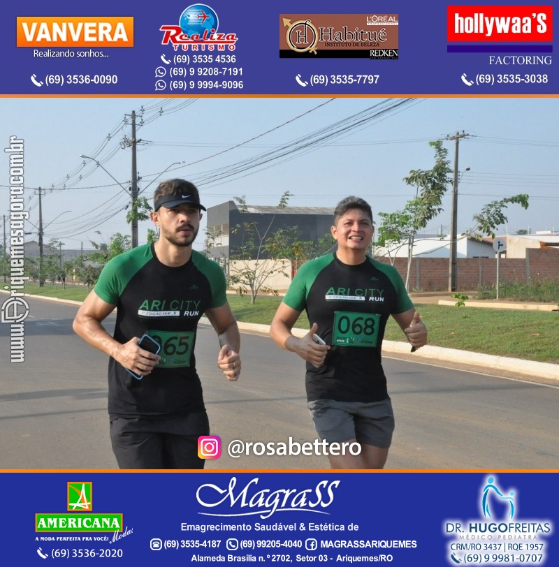 2°Edição da CORRIDA DE RUA ARI CITY RUN em Ariquemes