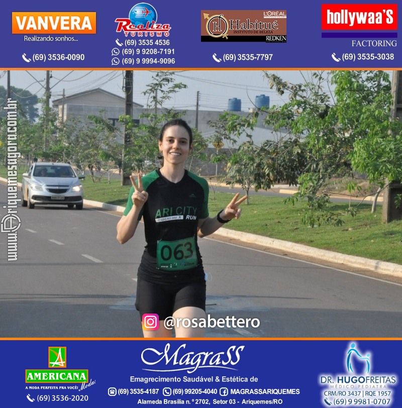 2°Edição da CORRIDA DE RUA ARI CITY RUN em Ariquemes