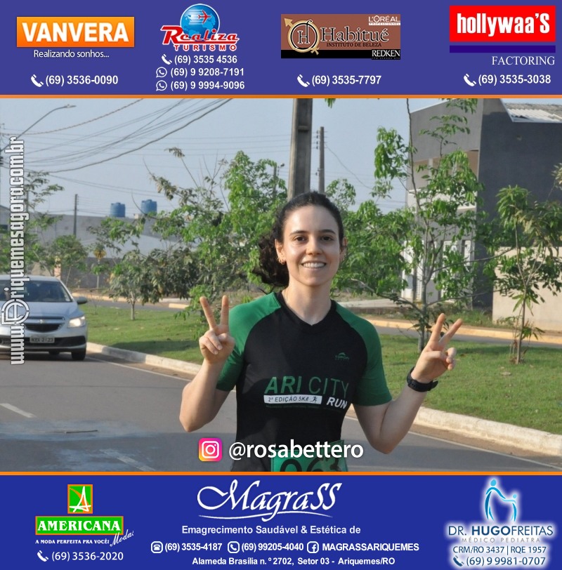 2°Edição da CORRIDA DE RUA ARI CITY RUN em Ariquemes