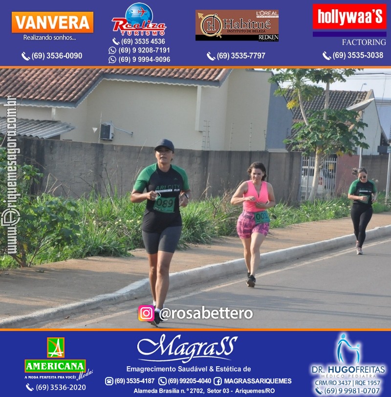 2°Edição da CORRIDA DE RUA ARI CITY RUN em Ariquemes