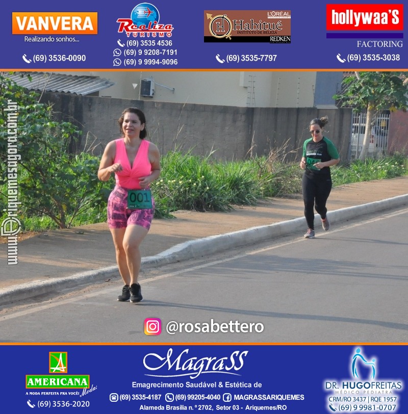 2°Edição da CORRIDA DE RUA ARI CITY RUN em Ariquemes