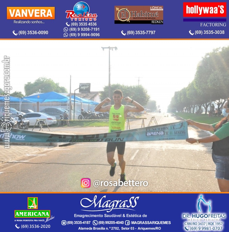 2°Edição da CORRIDA DE RUA ARI CITY RUN em Ariquemes