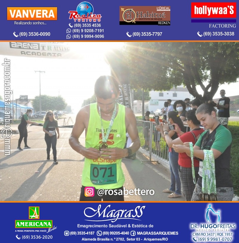 2°Edição da CORRIDA DE RUA ARI CITY RUN em Ariquemes