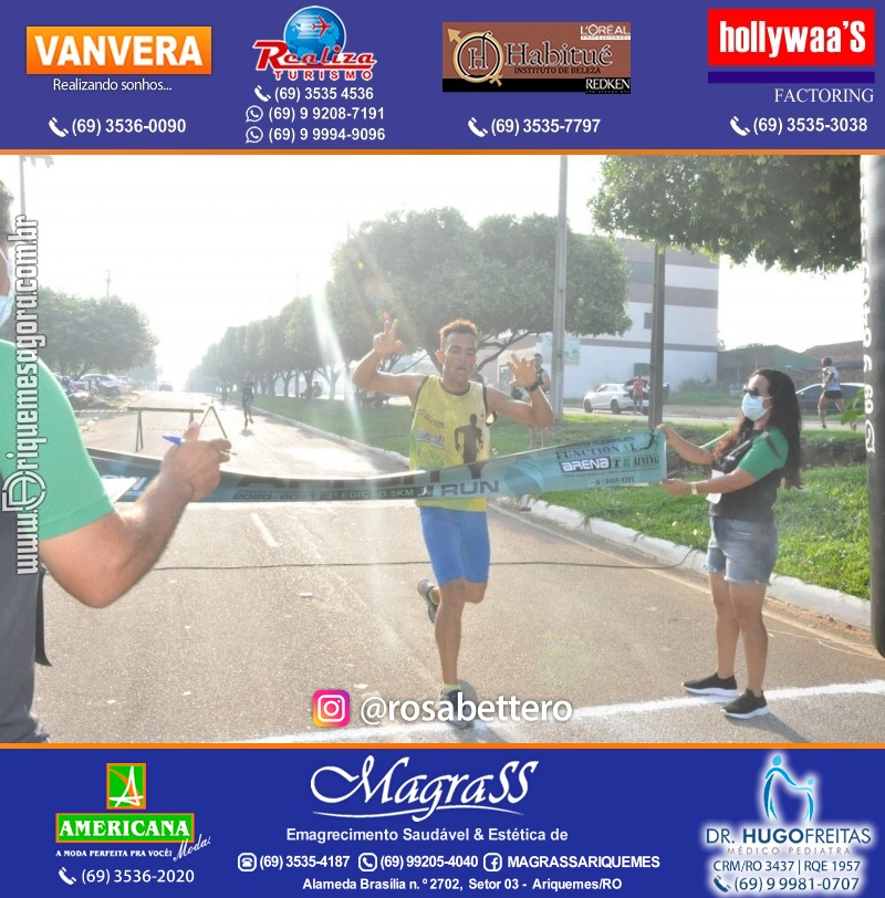 2°Edição da CORRIDA DE RUA ARI CITY RUN em Ariquemes