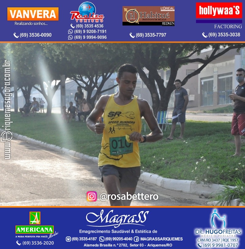 2°Edição da CORRIDA DE RUA ARI CITY RUN em Ariquemes
