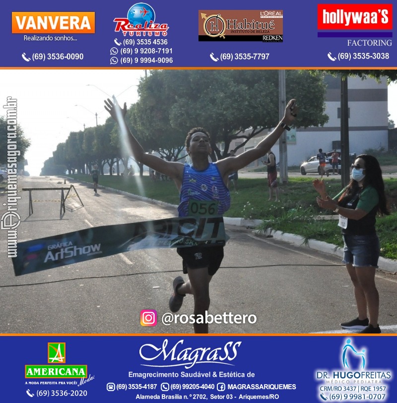 2°Edição da CORRIDA DE RUA ARI CITY RUN em Ariquemes
