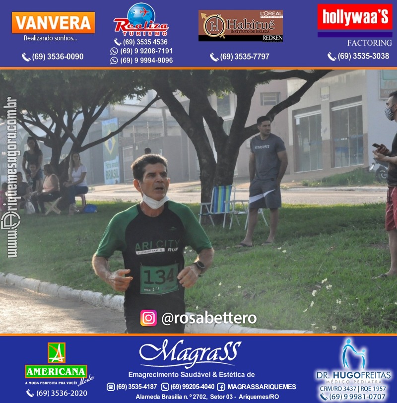 2°Edição da CORRIDA DE RUA ARI CITY RUN em Ariquemes