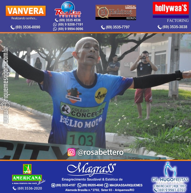 2°Edição da CORRIDA DE RUA ARI CITY RUN em Ariquemes