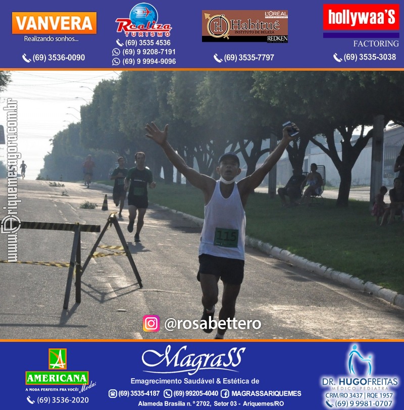 2°Edição da CORRIDA DE RUA ARI CITY RUN em Ariquemes