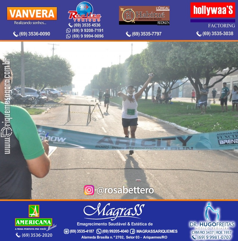 2°Edição da CORRIDA DE RUA ARI CITY RUN em Ariquemes