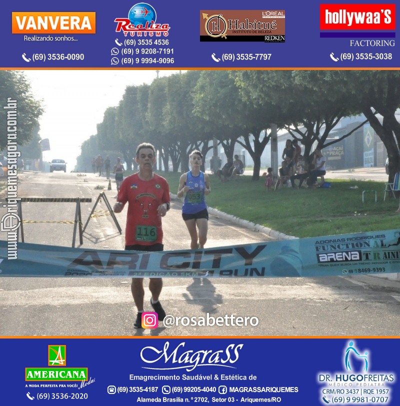 2°Edição da CORRIDA DE RUA ARI CITY RUN em Ariquemes