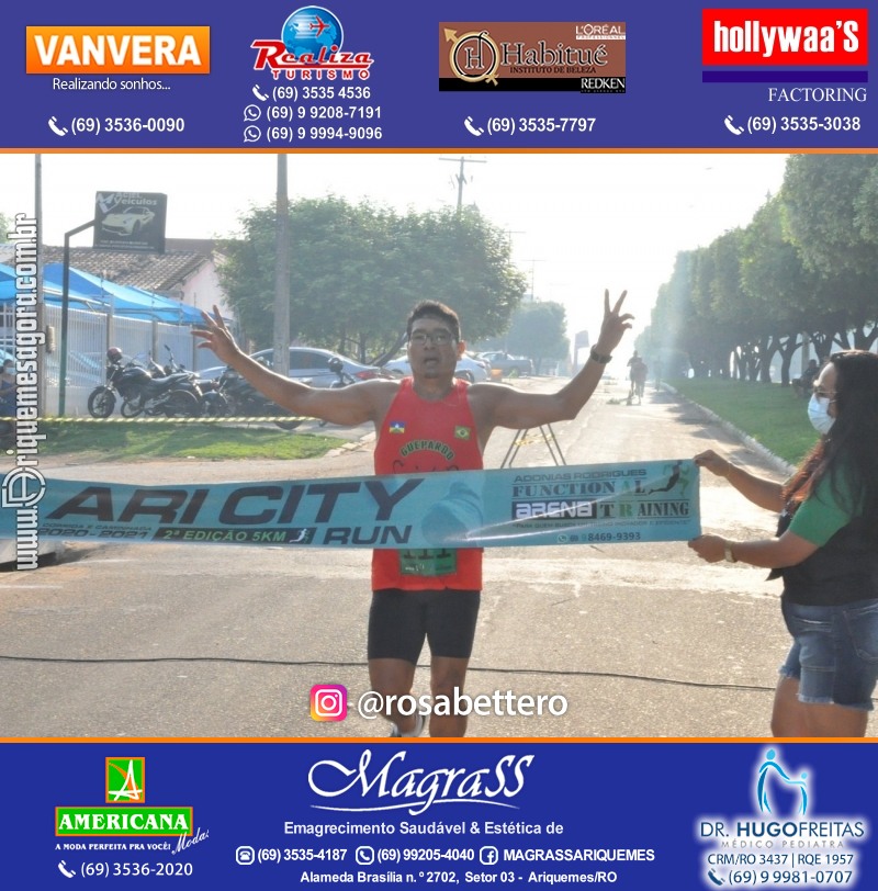 2°Edição da CORRIDA DE RUA ARI CITY RUN em Ariquemes