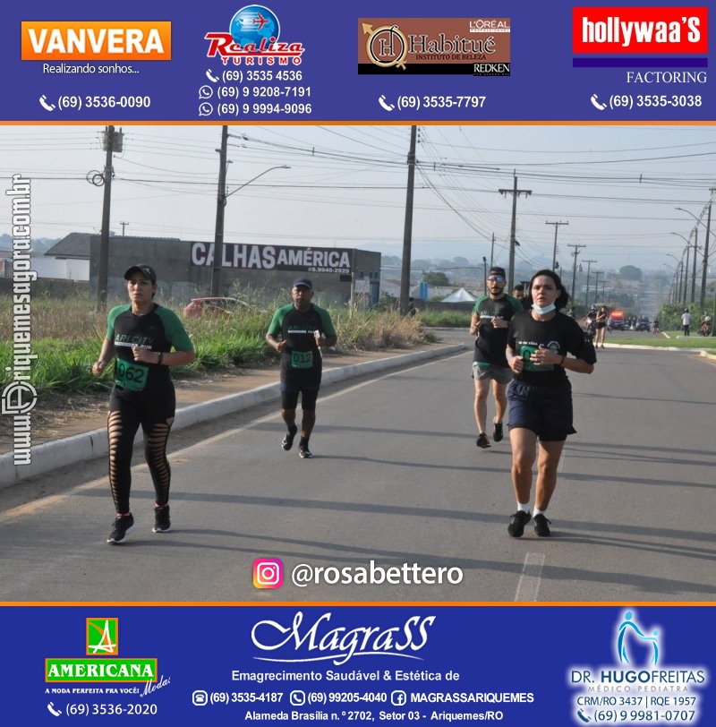 2°Edição da CORRIDA DE RUA ARI CITY RUN em Ariquemes