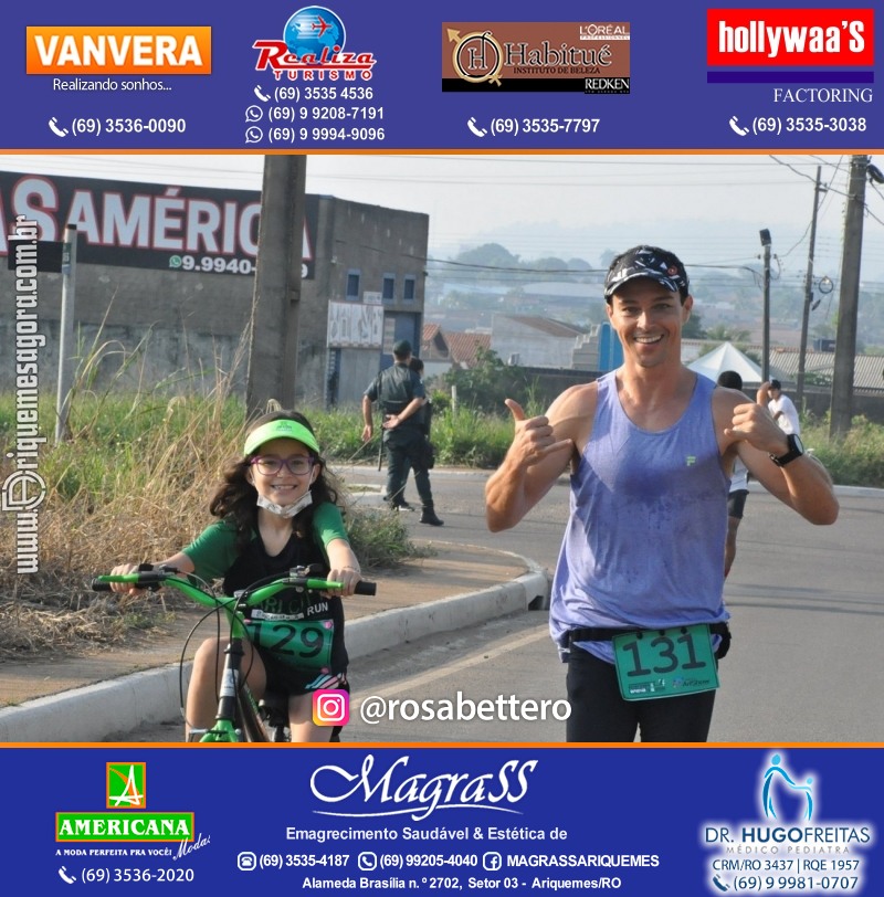 2°Edição da CORRIDA DE RUA ARI CITY RUN em Ariquemes