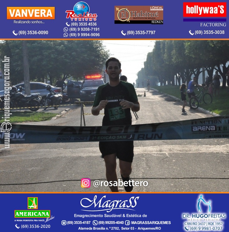 2°Edição da CORRIDA DE RUA ARI CITY RUN em Ariquemes