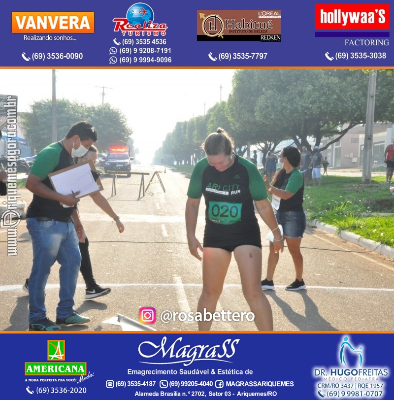 2°Edição da CORRIDA DE RUA ARI CITY RUN em Ariquemes