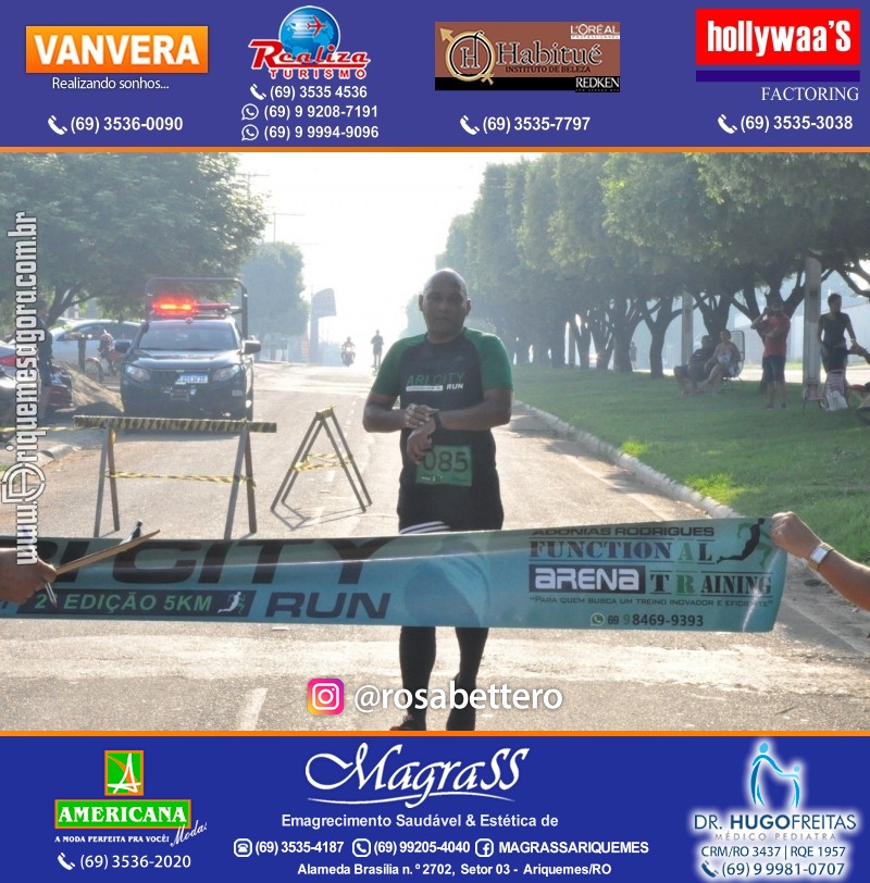 2°Edição da CORRIDA DE RUA ARI CITY RUN em Ariquemes
