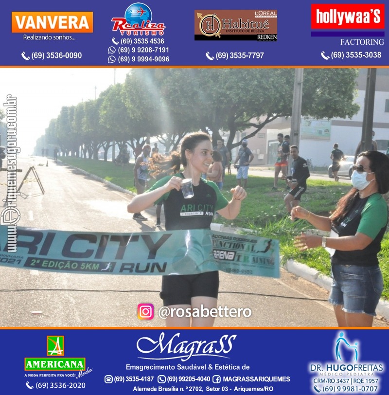 2°Edição da CORRIDA DE RUA ARI CITY RUN em Ariquemes