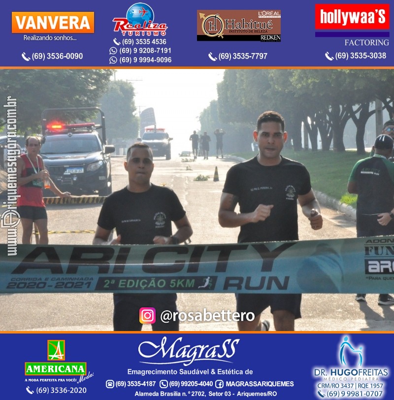 2°Edição da CORRIDA DE RUA ARI CITY RUN em Ariquemes