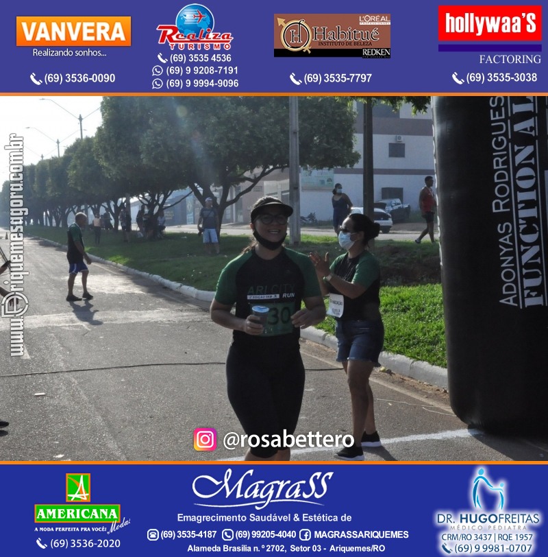 2°Edição da CORRIDA DE RUA ARI CITY RUN em Ariquemes