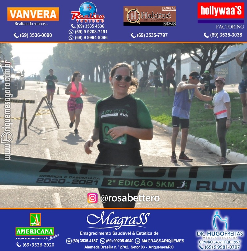 2°Edição da CORRIDA DE RUA ARI CITY RUN em Ariquemes