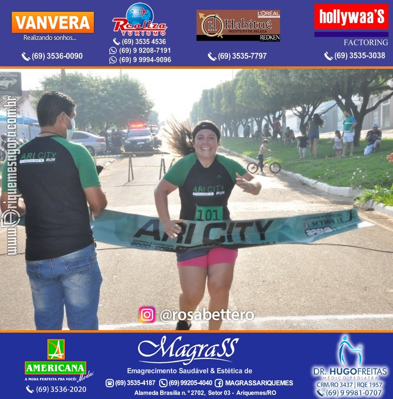 2°Edição da CORRIDA DE RUA ARI CITY RUN em Ariquemes