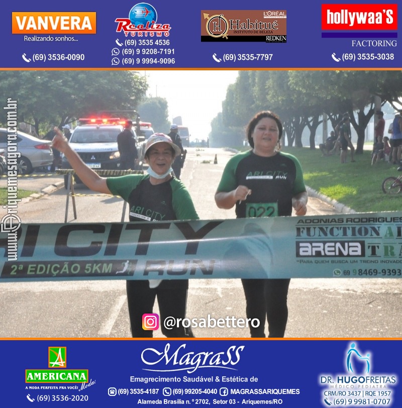 2°Edição da CORRIDA DE RUA ARI CITY RUN em Ariquemes
