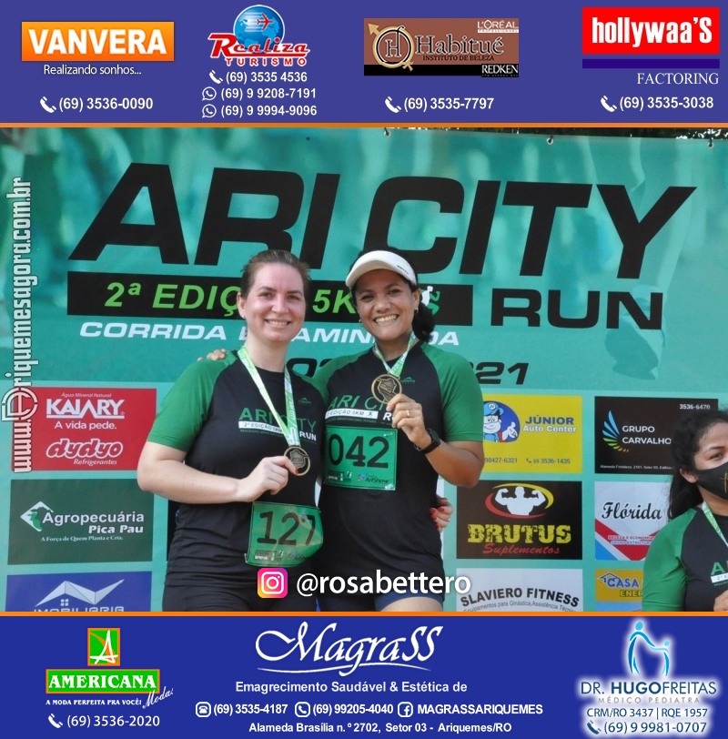 2°Edição da CORRIDA DE RUA ARI CITY RUN em Ariquemes