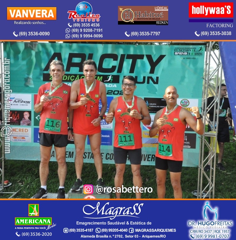 2°Edição da CORRIDA DE RUA ARI CITY RUN em Ariquemes