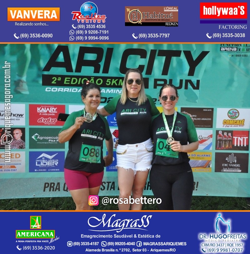 2°Edição da CORRIDA DE RUA ARI CITY RUN em Ariquemes